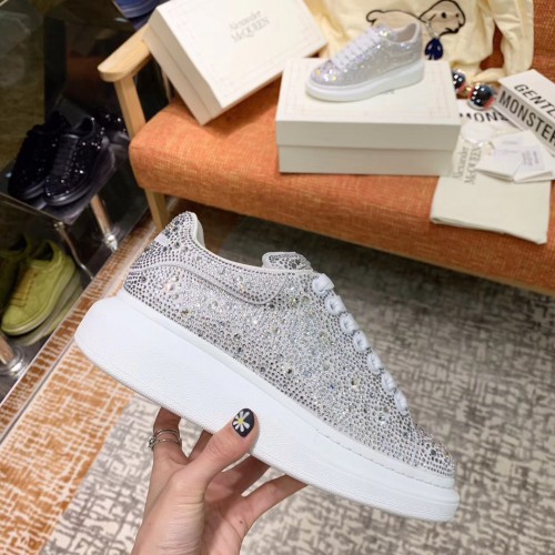 ALEXANDER MCQUEEN crystal sneakers AMCQSN-CRY35445891